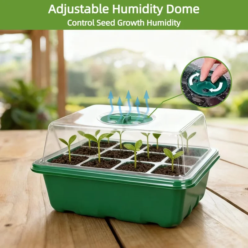 Humidity Dome Kit - Mini Sera Çimlendirme Seti, Nemlendirme Kubbeli