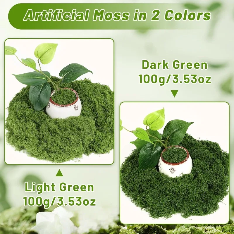 Sonsuz Yaşam Yosunu, Yapay Yeş - Sphagnum Moss Dry incelemesi ve fiyatı